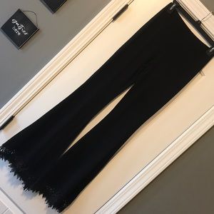 New Flamingo size S black flare pants lace Soft